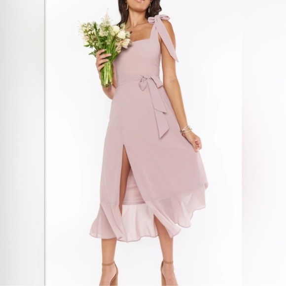 Show Me Your MuMu Dresses & Skirts - Show Me Your Mumu Claire Square Neck Midi Dress Chiffon